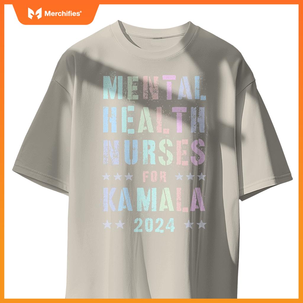 Girls mental health nurses  kamala harris psychological T-Shirt