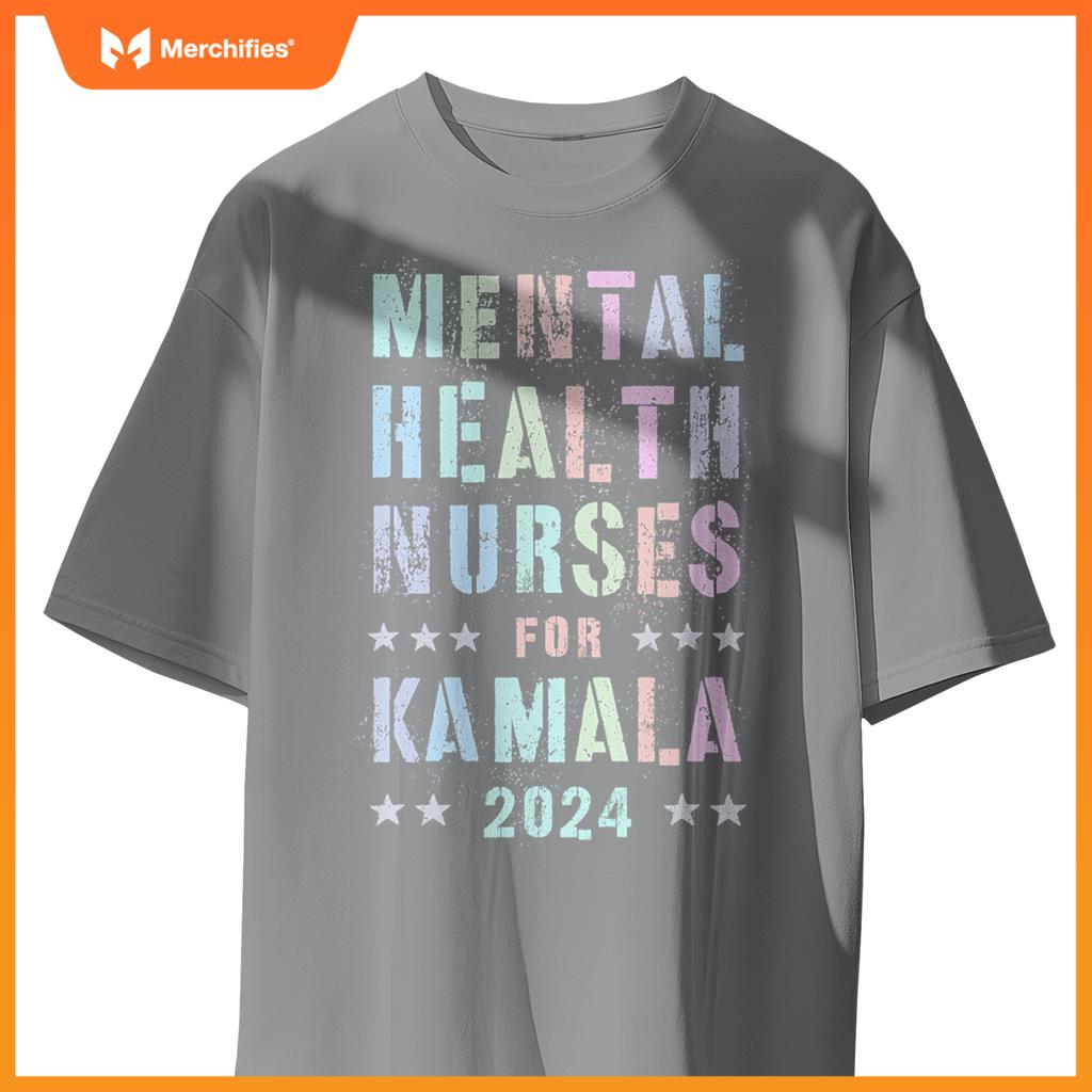 Girls mental health nurses  kamala harris psychological T-Shirt