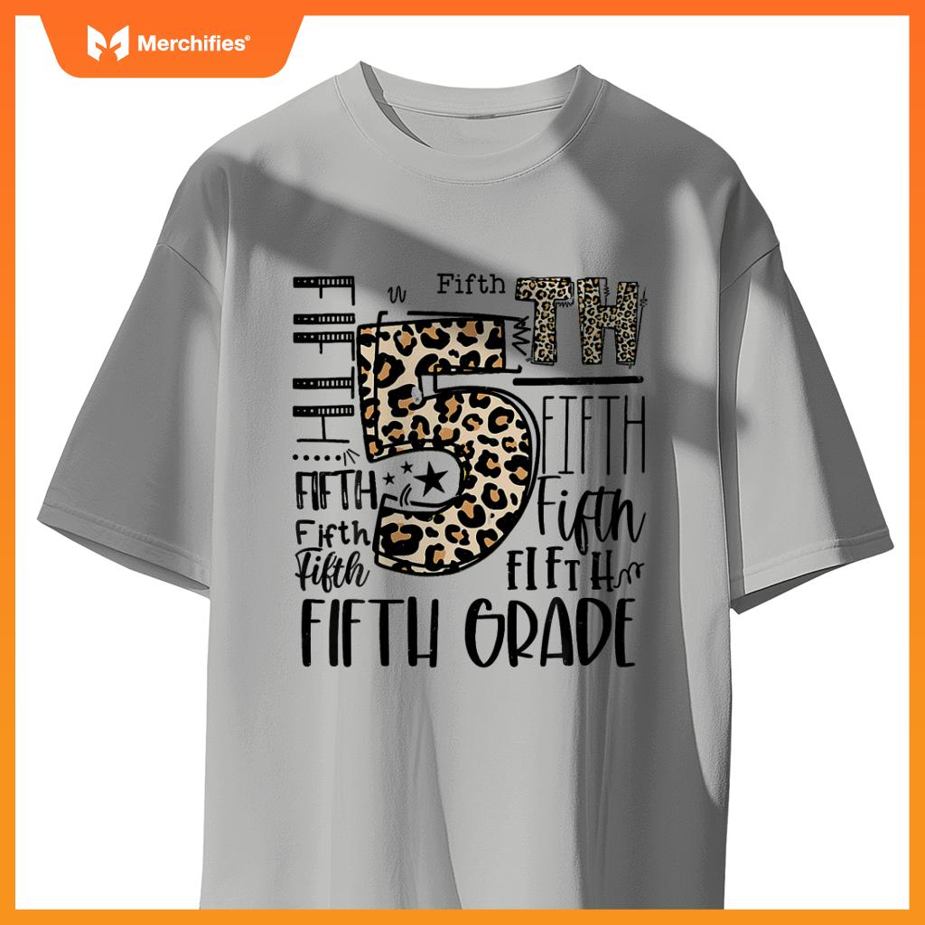Grade typography team fifth grade teacher back to school