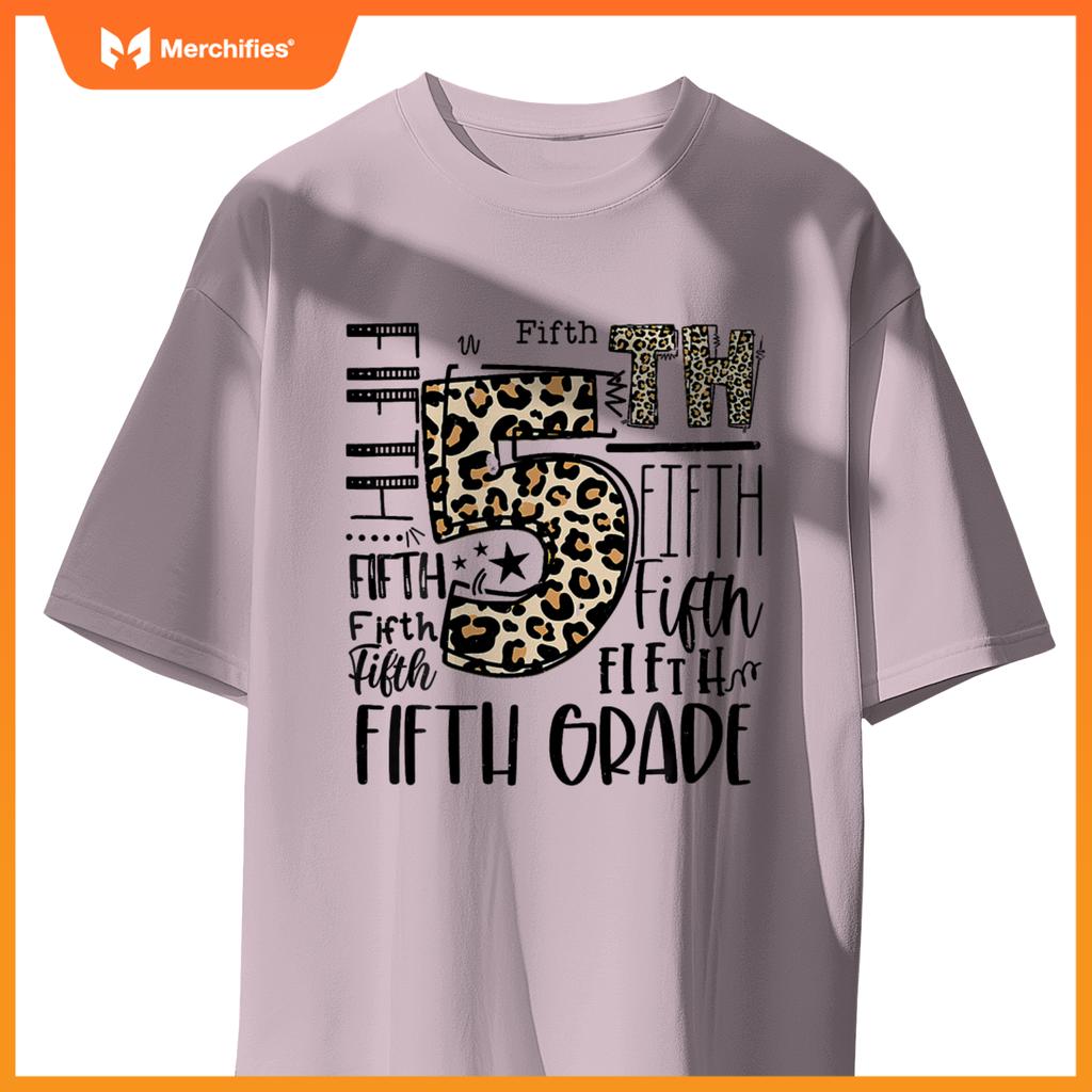 Grade typography team fifth grade teacher back to school