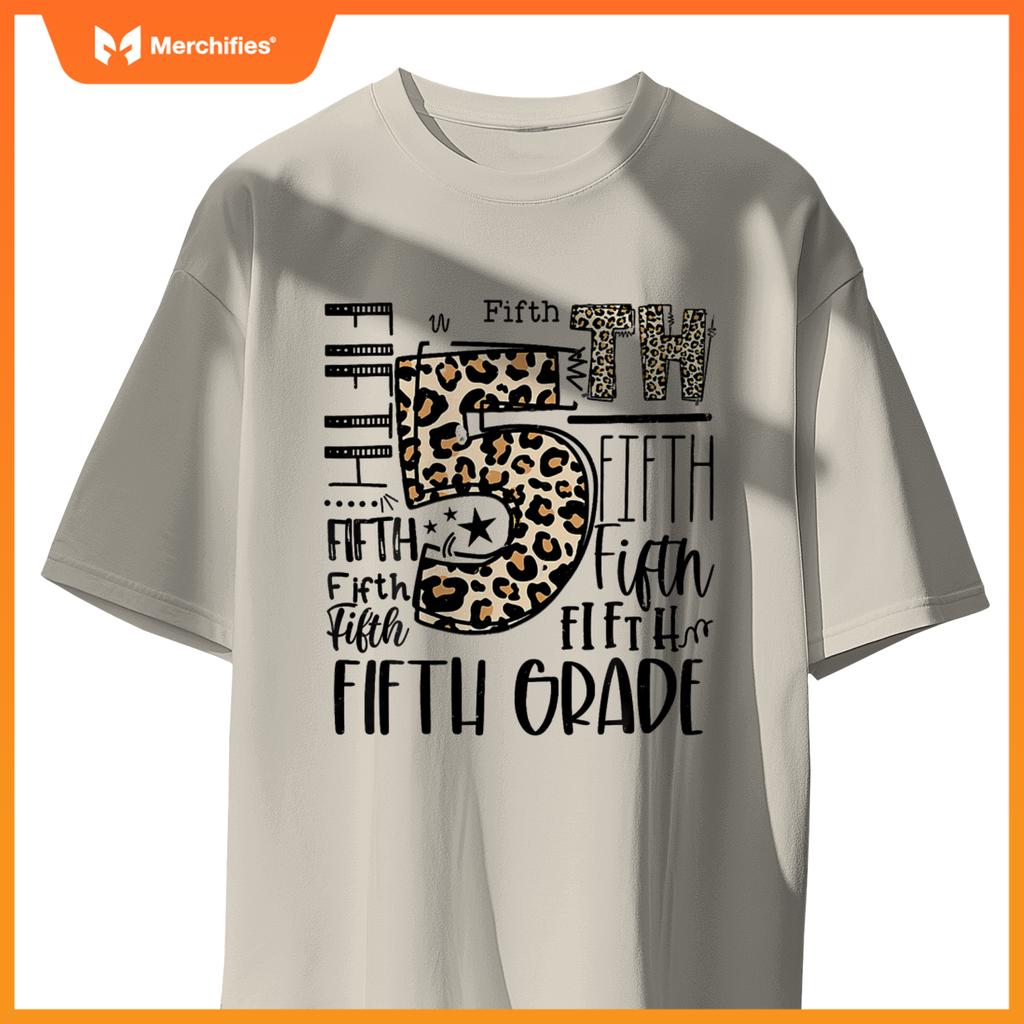 Grade typography team fifth grade teacher back to school