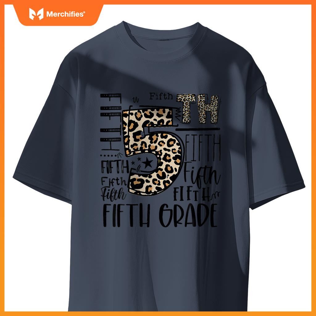 Grade typography team fifth grade teacher back to school