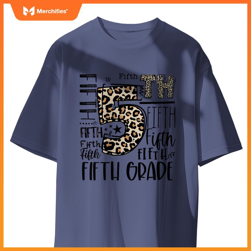 Grade typography team fifth grade teacher back to school