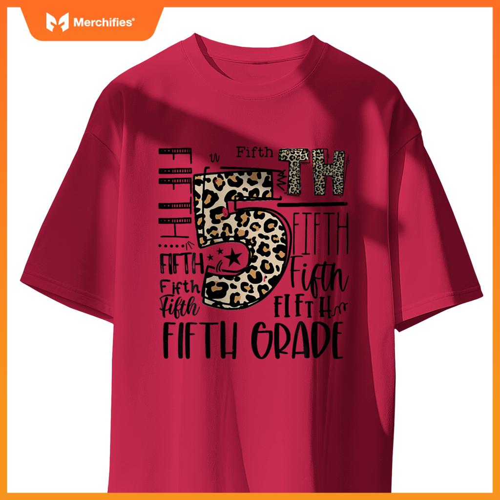 Grade typography team fifth grade teacher back to school