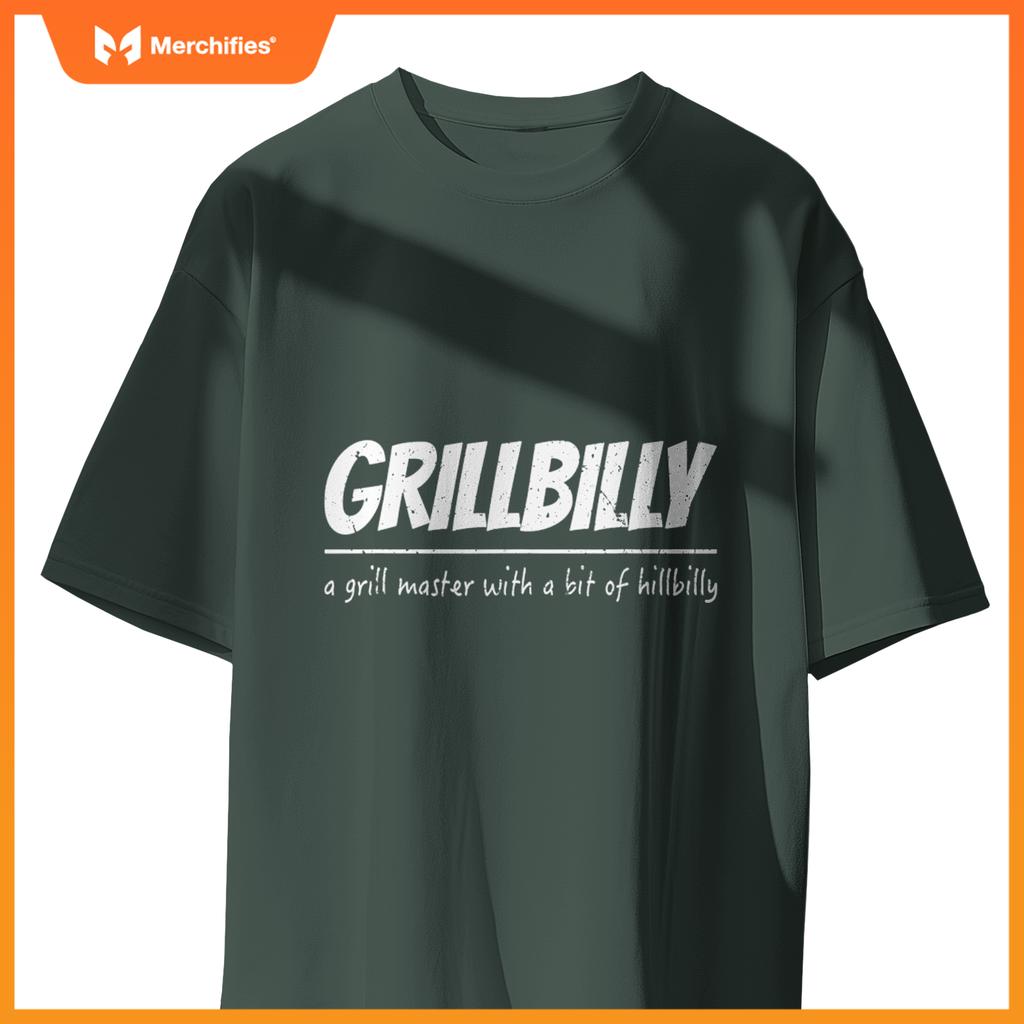 Grillbilly Barbecue Joke Grill Master Chef Bbq T-Shirt