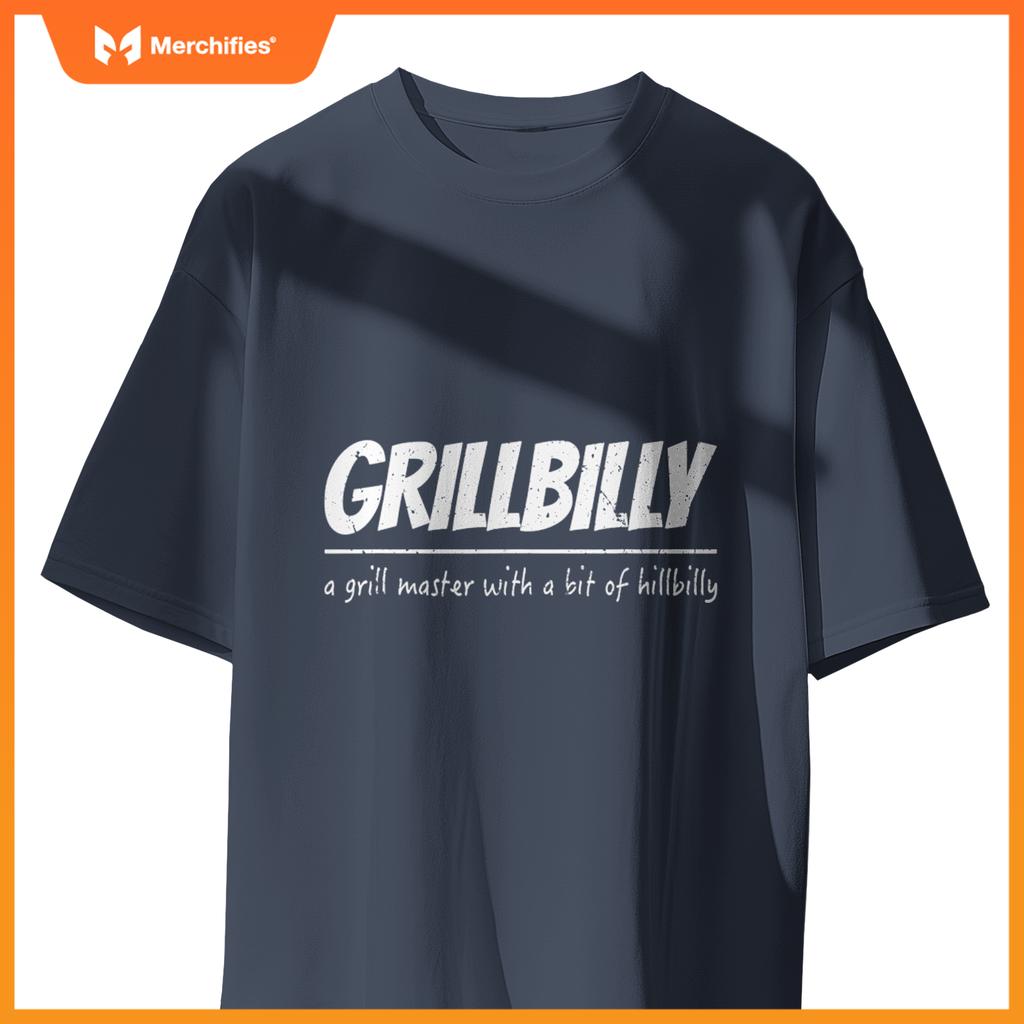 Grillbilly Barbecue Joke Grill Master Chef Bbq T-Shirt