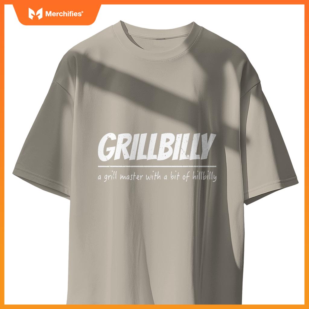 Grillbilly Barbecue Joke Grill Master Chef Bbq T-Shirt