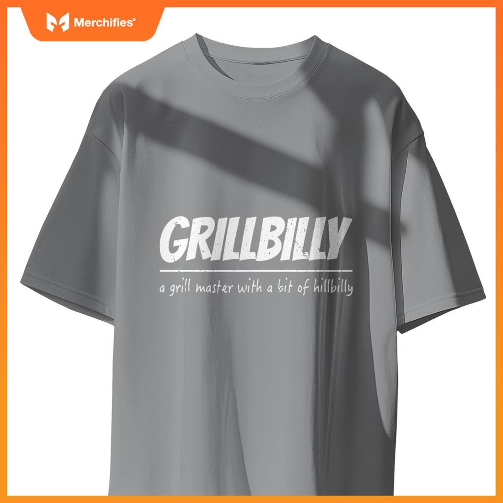 Grillbilly Barbecue Joke Grill Master Chef Bbq T-Shirt