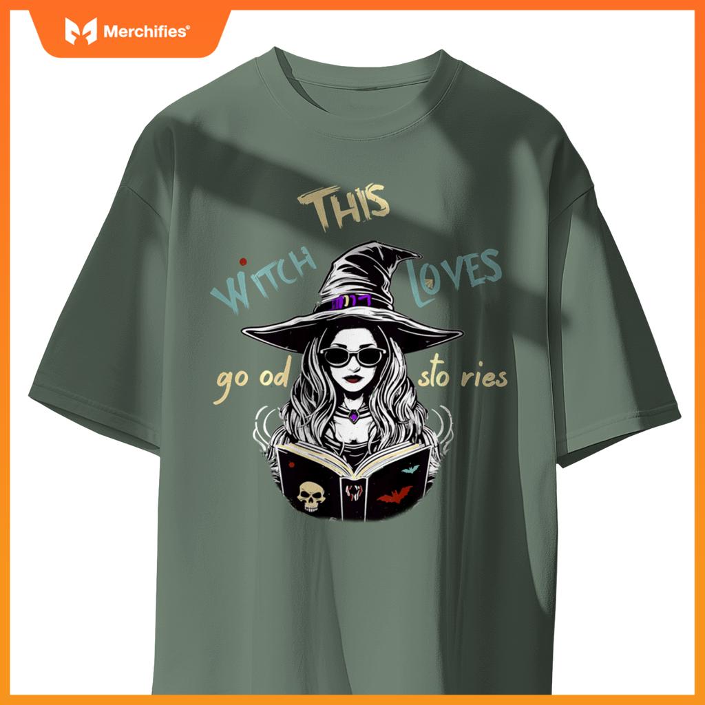 Halloween library witch book lover librarian reading teacher