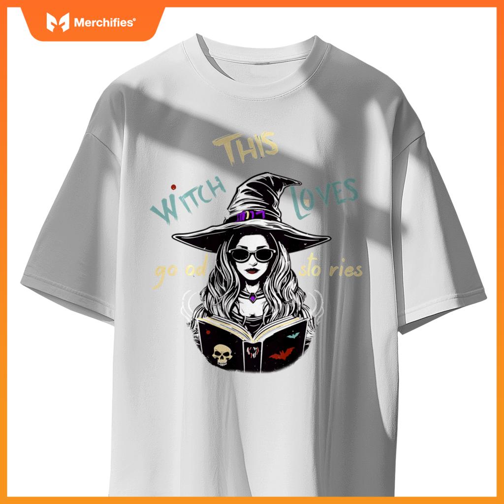 Halloween library witch book lover librarian reading teacher