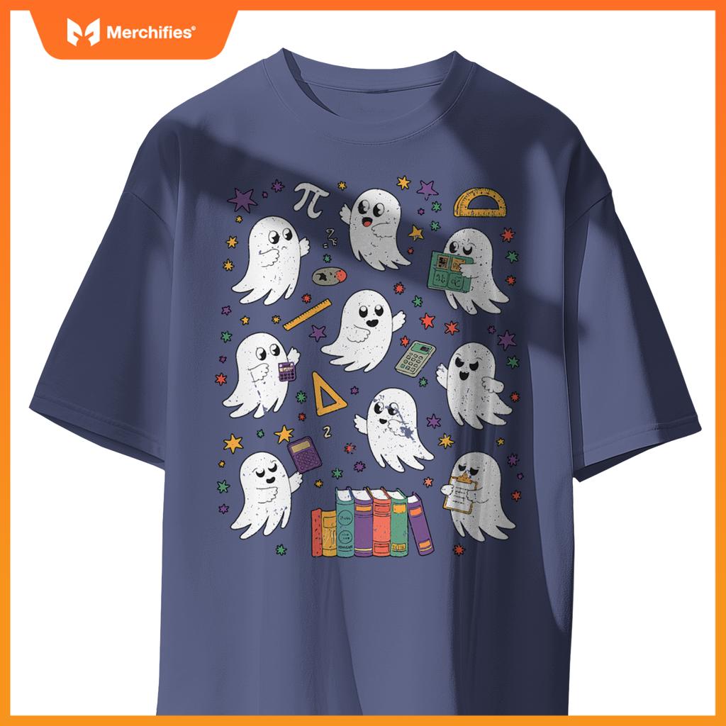 Halloween math teacher ghost math teacher spooky halloween
