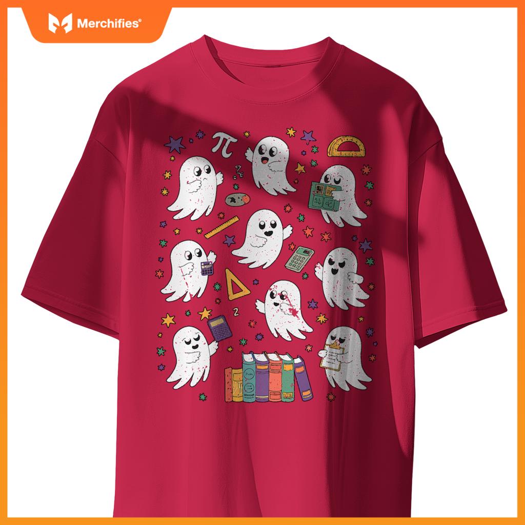 Halloween math teacher ghost math teacher spooky halloween