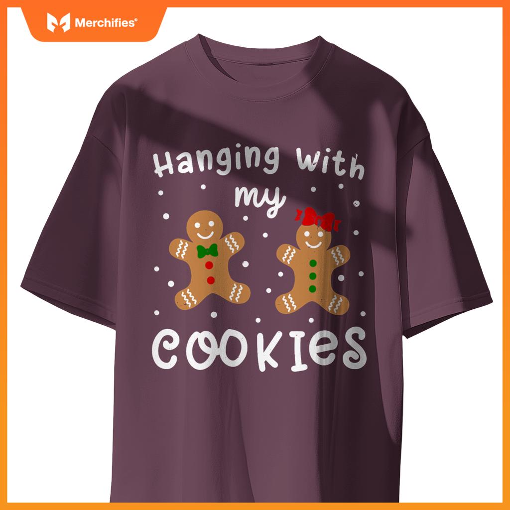 Hangin with my cookies gingerbread women christmas teacher