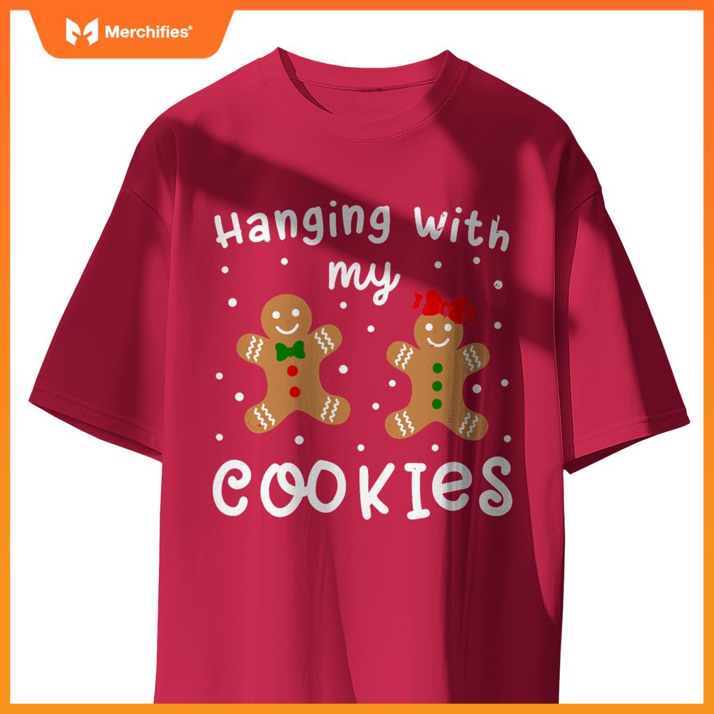 Hangin with my cookies gingerbread women christmas teacher