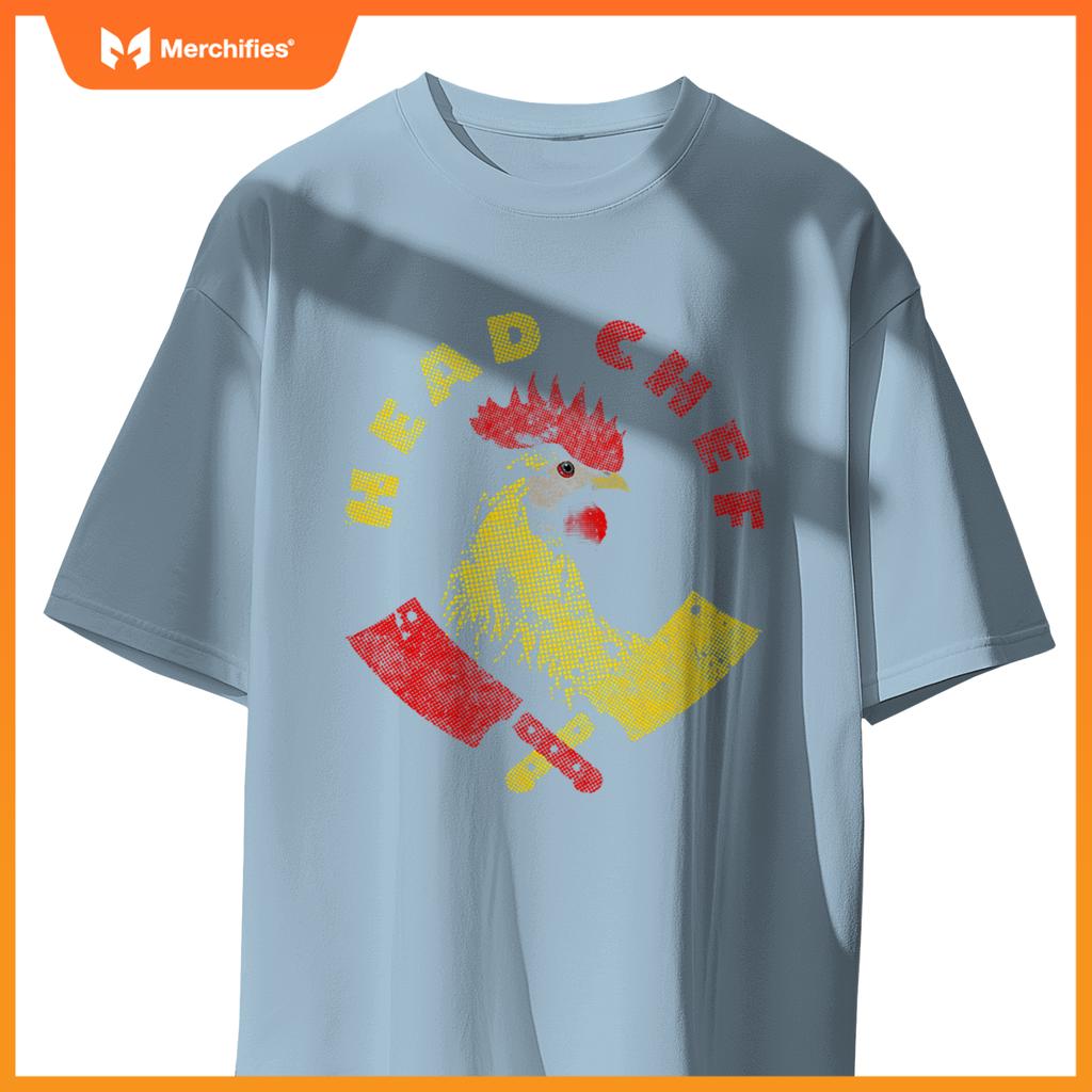 Head Chef Culinary Rooster  Head Chef Cooking T-Shirt