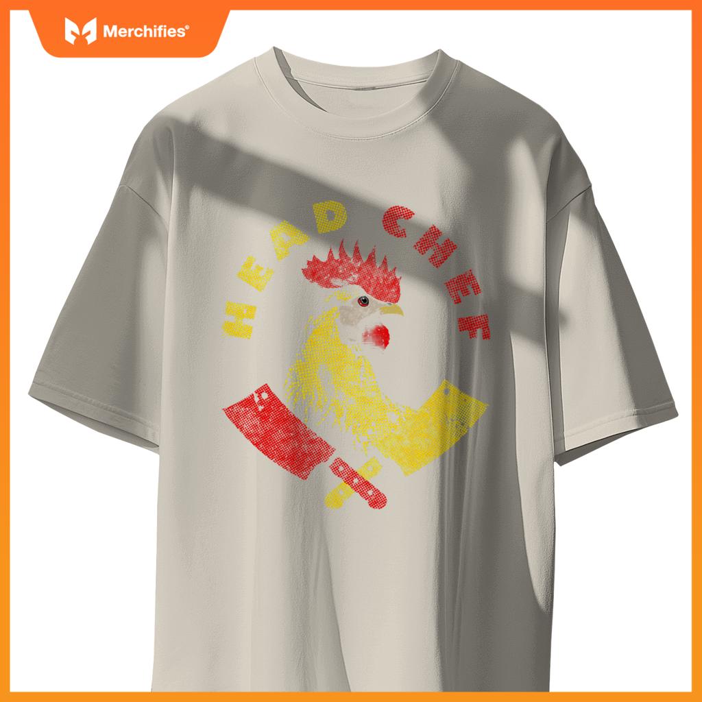 Head Chef Culinary Rooster  Head Chef Cooking T-Shirt