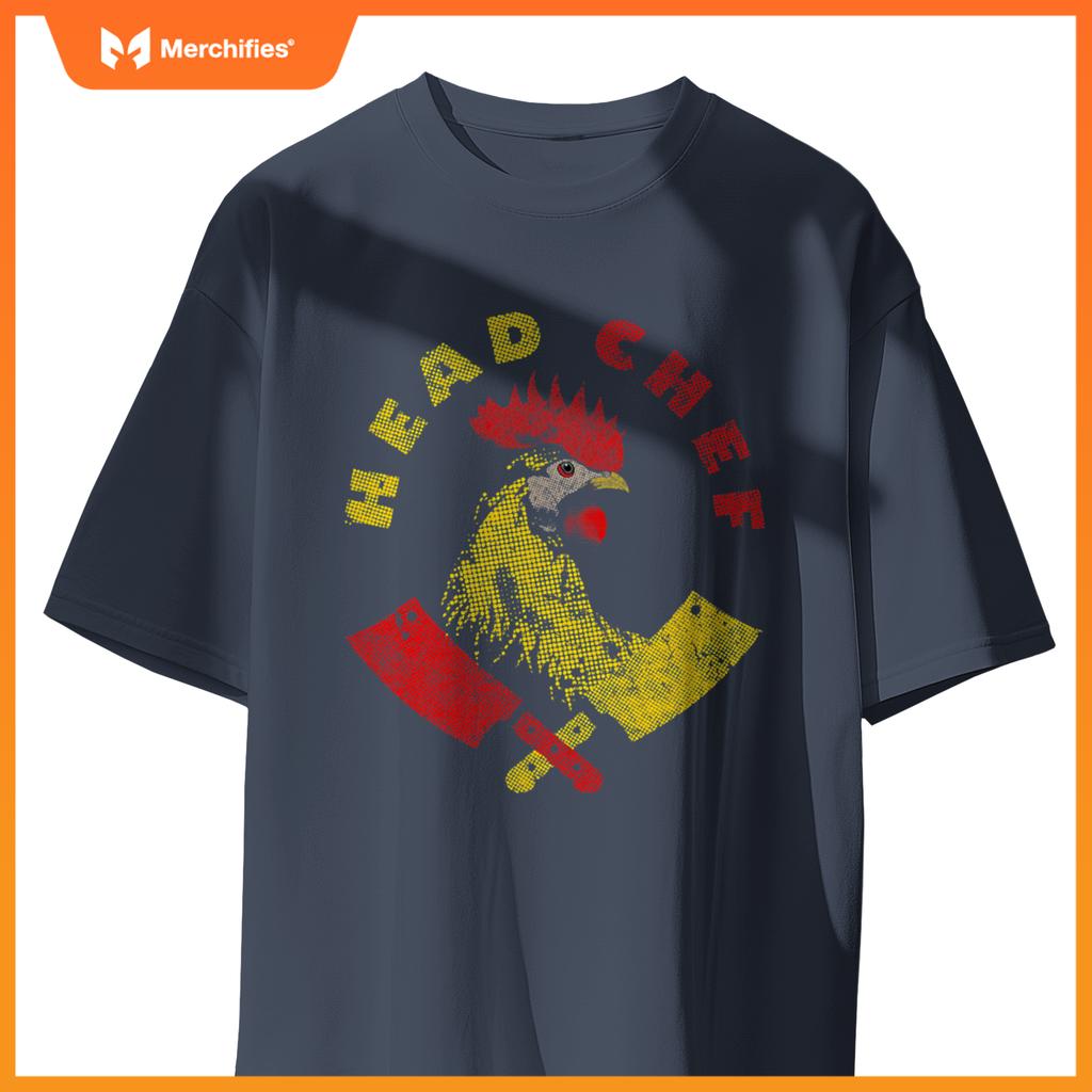 Head Chef Culinary Rooster  Head Chef Cooking T-Shirt