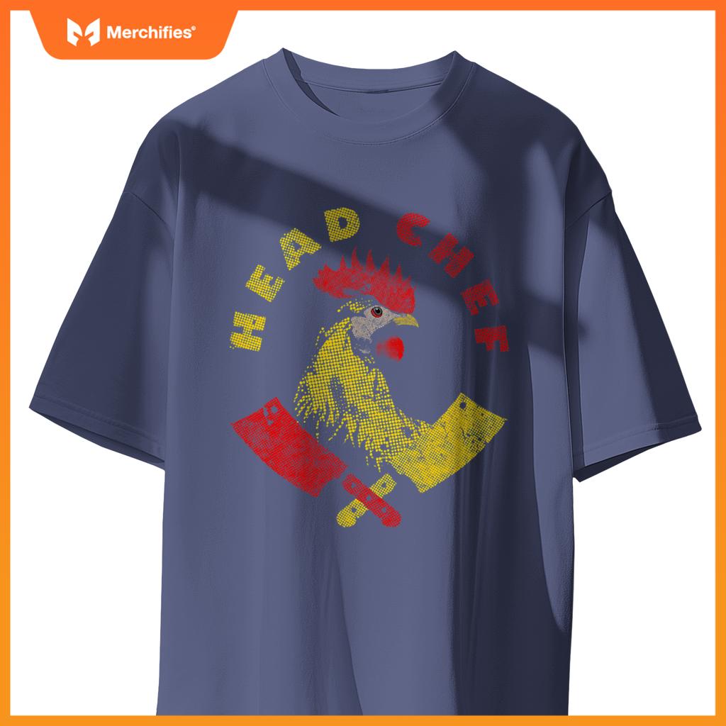 Head Chef Culinary Rooster  Head Chef Cooking T-Shirt