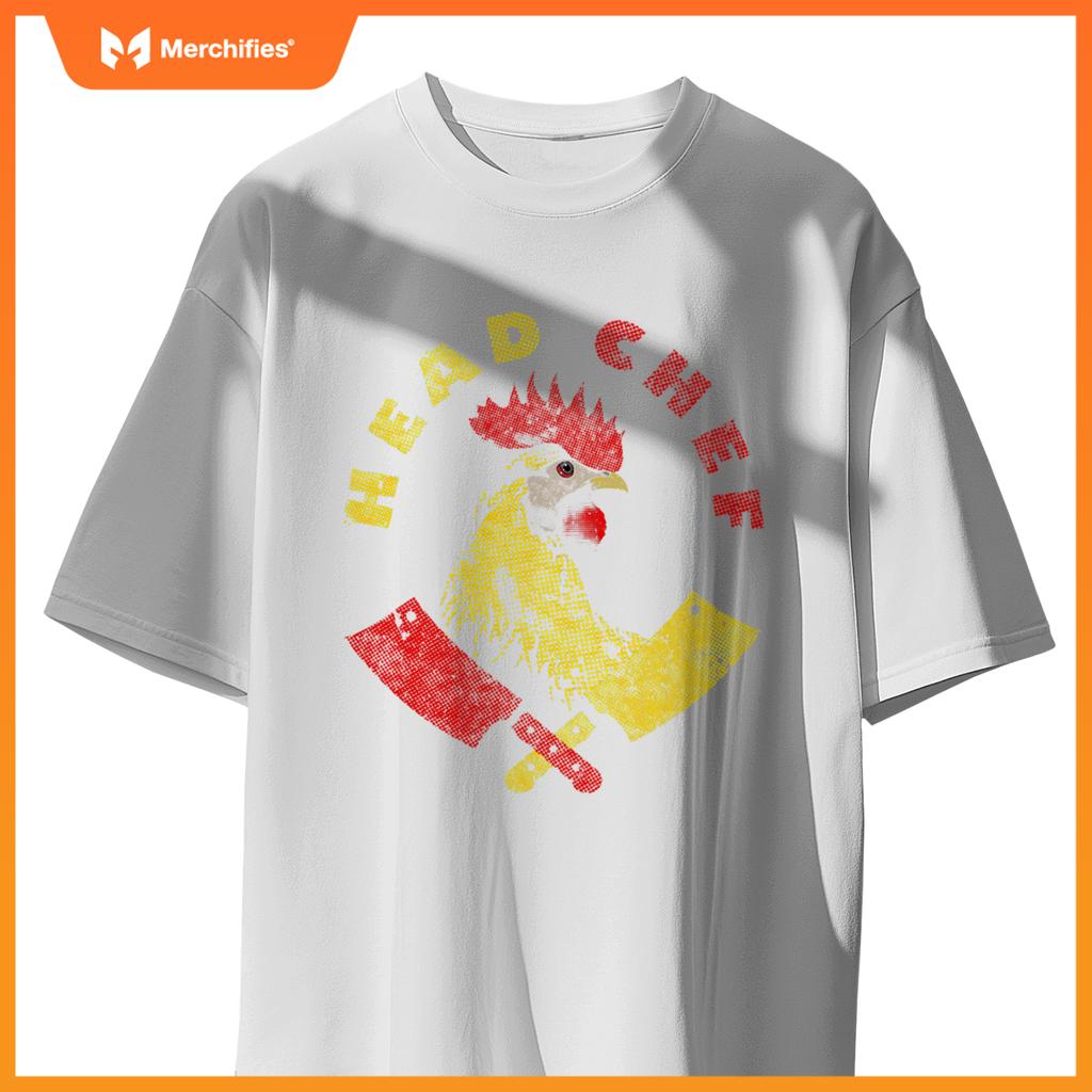 Head Chef Culinary Rooster  Head Chef Cooking T-Shirt