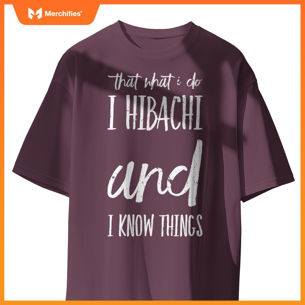 Hibachi Chef Hibachi Grill Japanese Buffet Matching T-Shirt