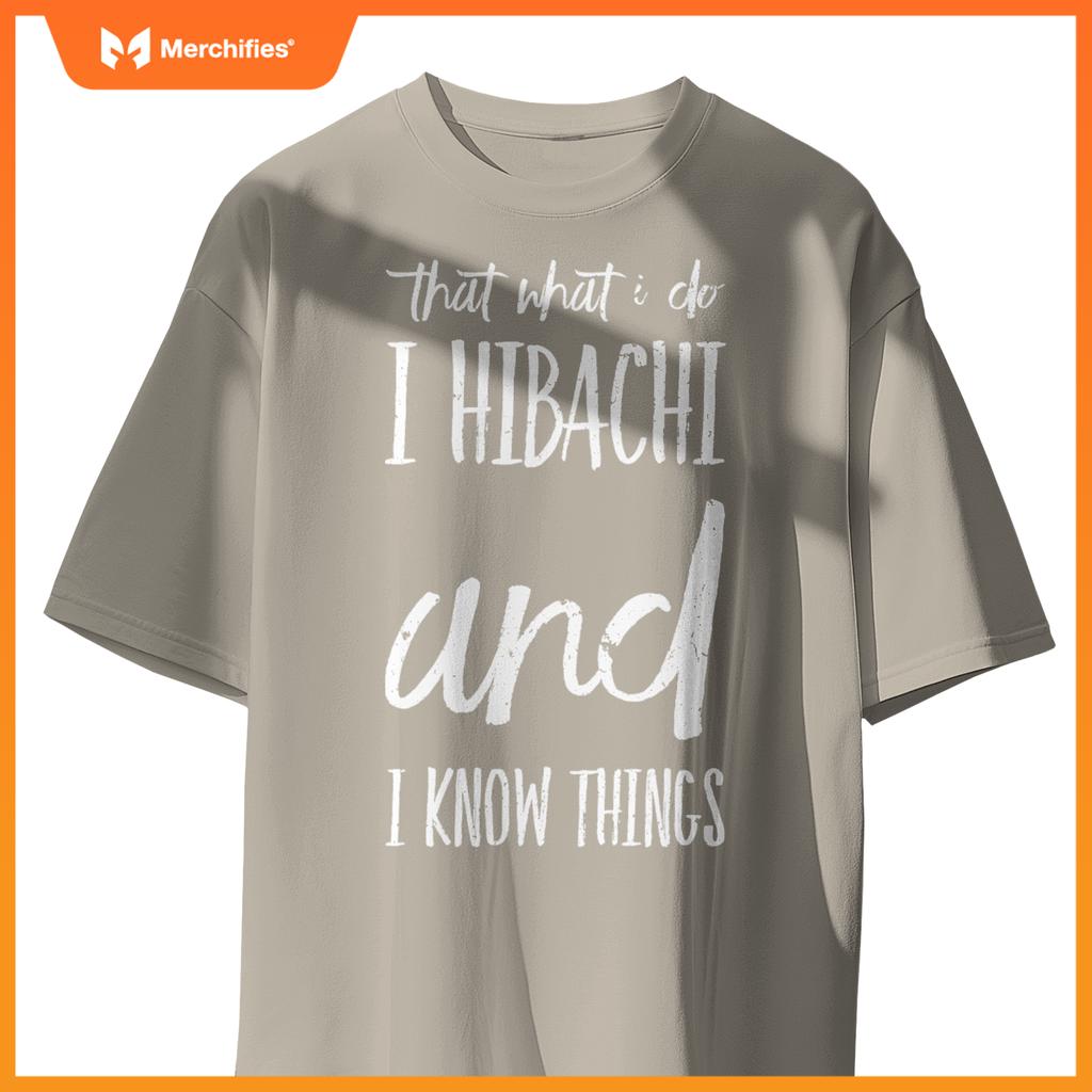 Hibachi Chef Hibachi Grill Japanese Buffet Matching T-Shirt