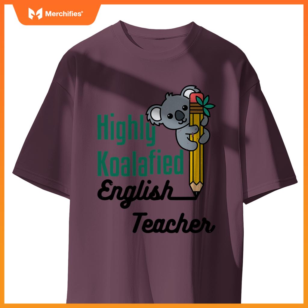 Highly koalified english teacher koala end of year