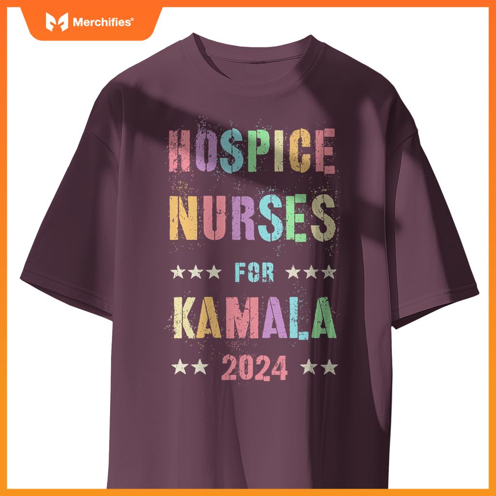 Hospice nurses  kamala harris 2024 election history maker T-Shirt