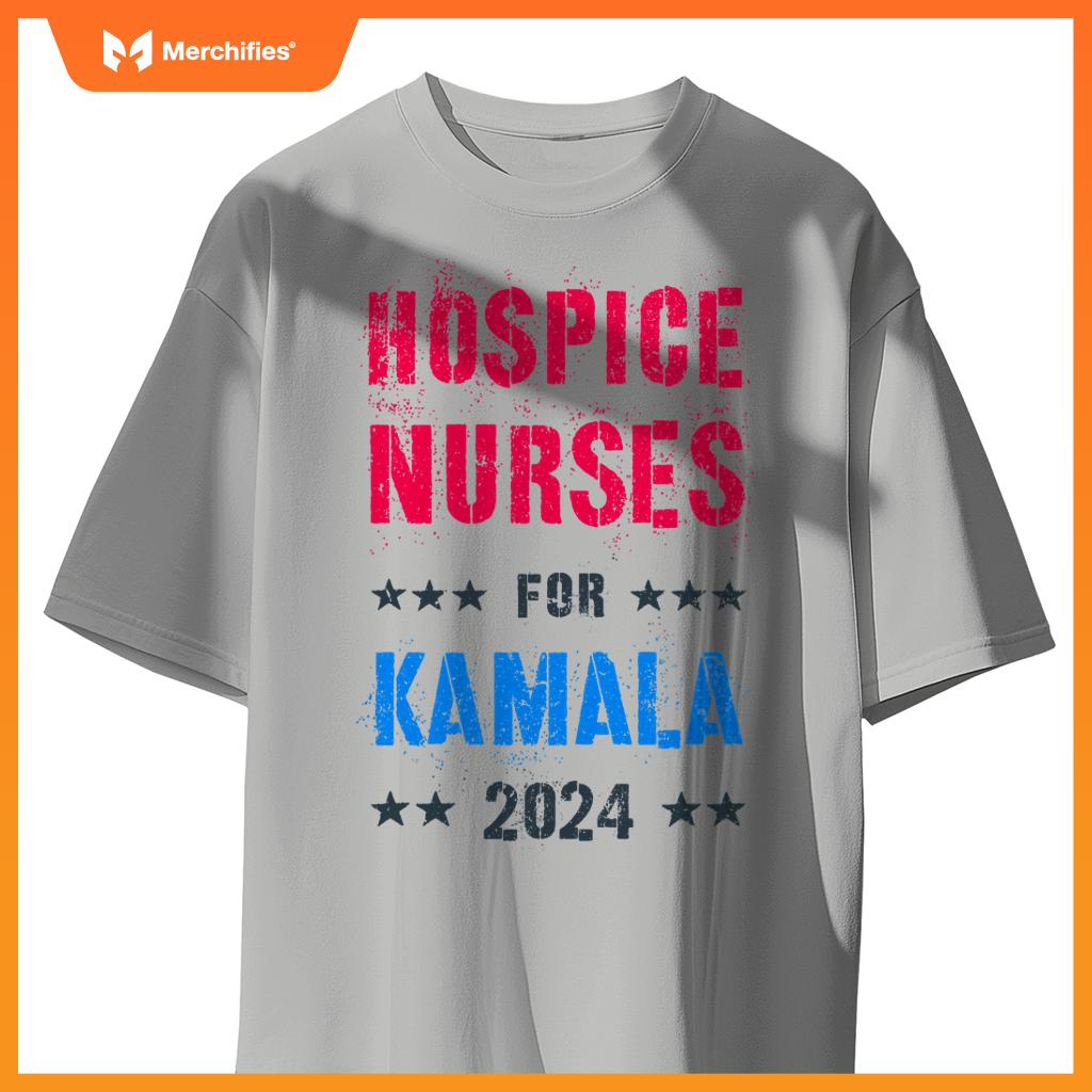 Hospice nurses  kamala harris 2024 election im with her T-Shirt