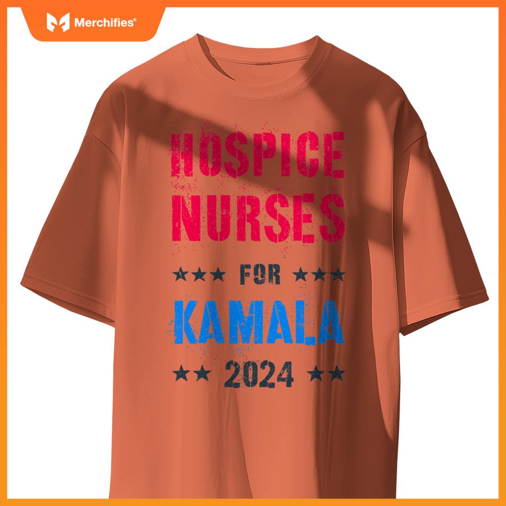 Hospice nurses  kamala harris 2024 election im with her T-Shirt