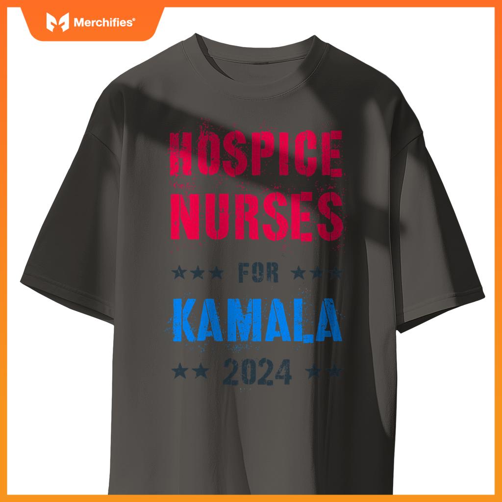 Hospice nurses  kamala harris 2024 election im with her T-Shirt