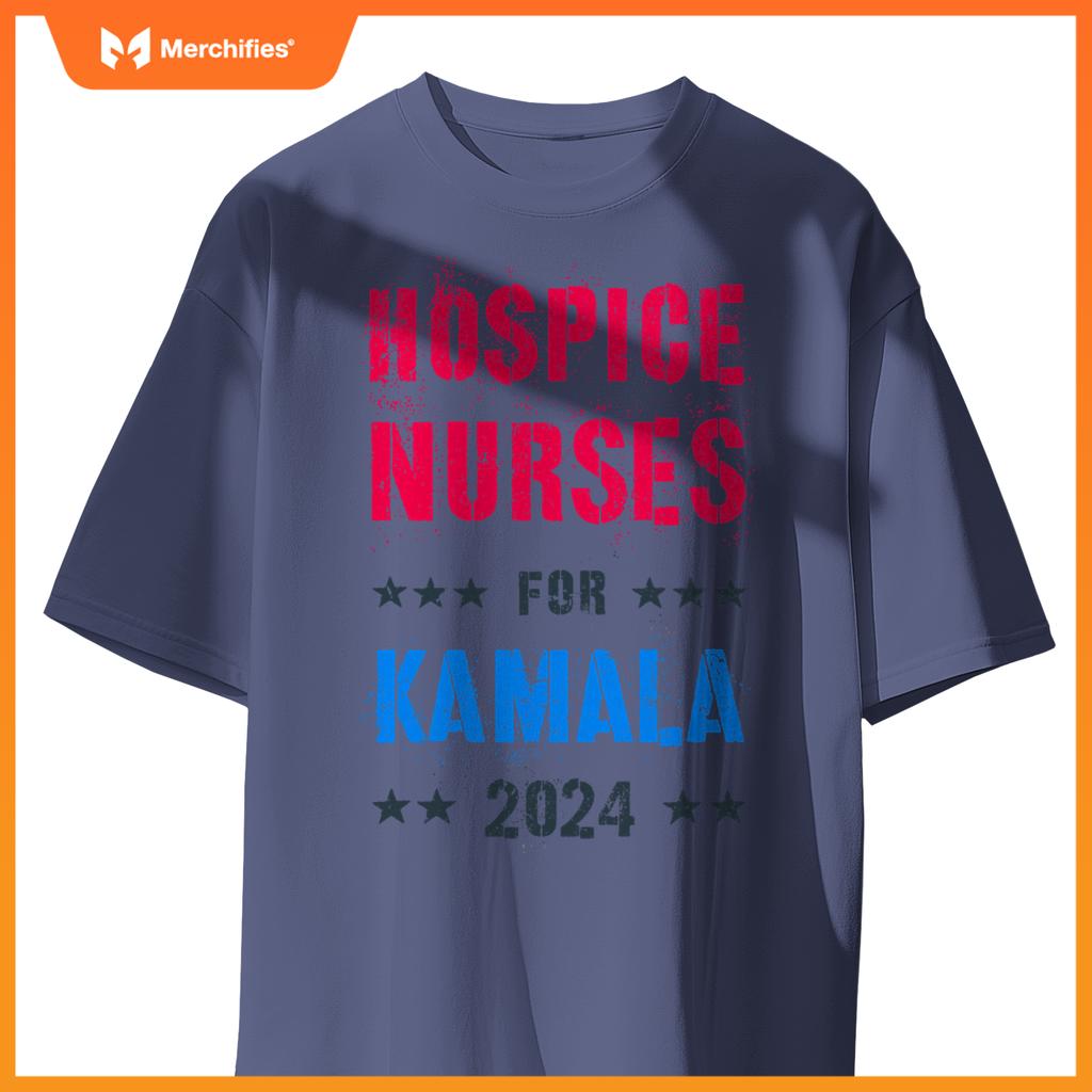 Hospice nurses  kamala harris 2024 election im with her T-Shirt