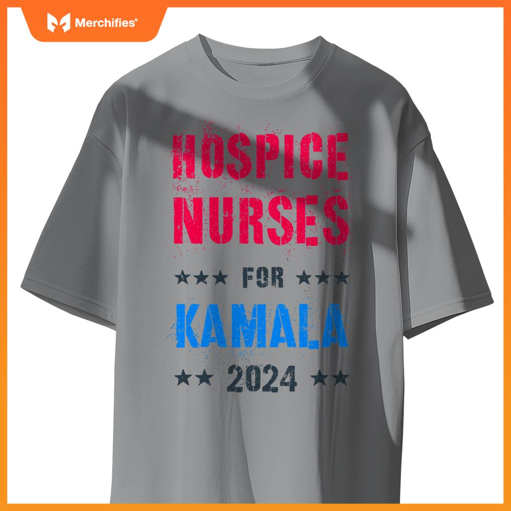 Hospice nurses  kamala harris 2024 election im with her T-Shirt