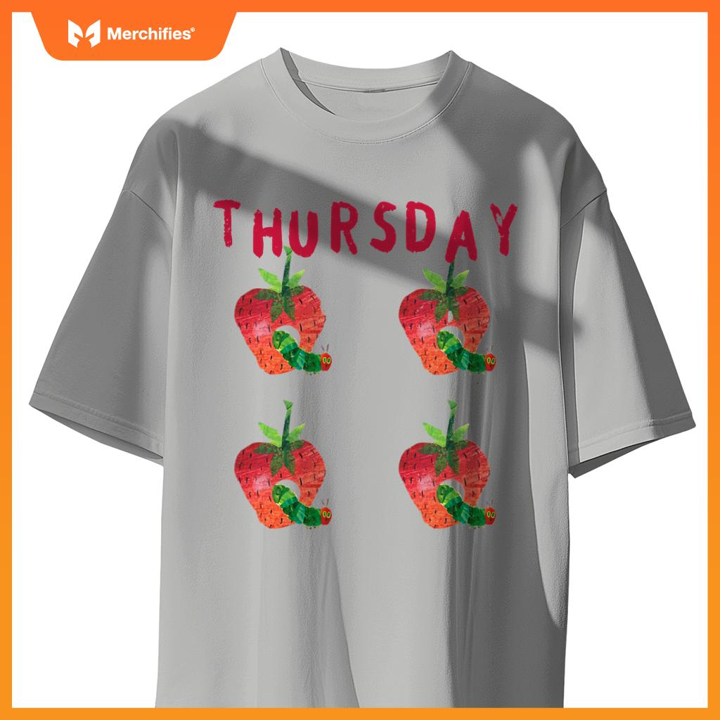 Hungry caterpillars thursday fruits kindergarten teacher
