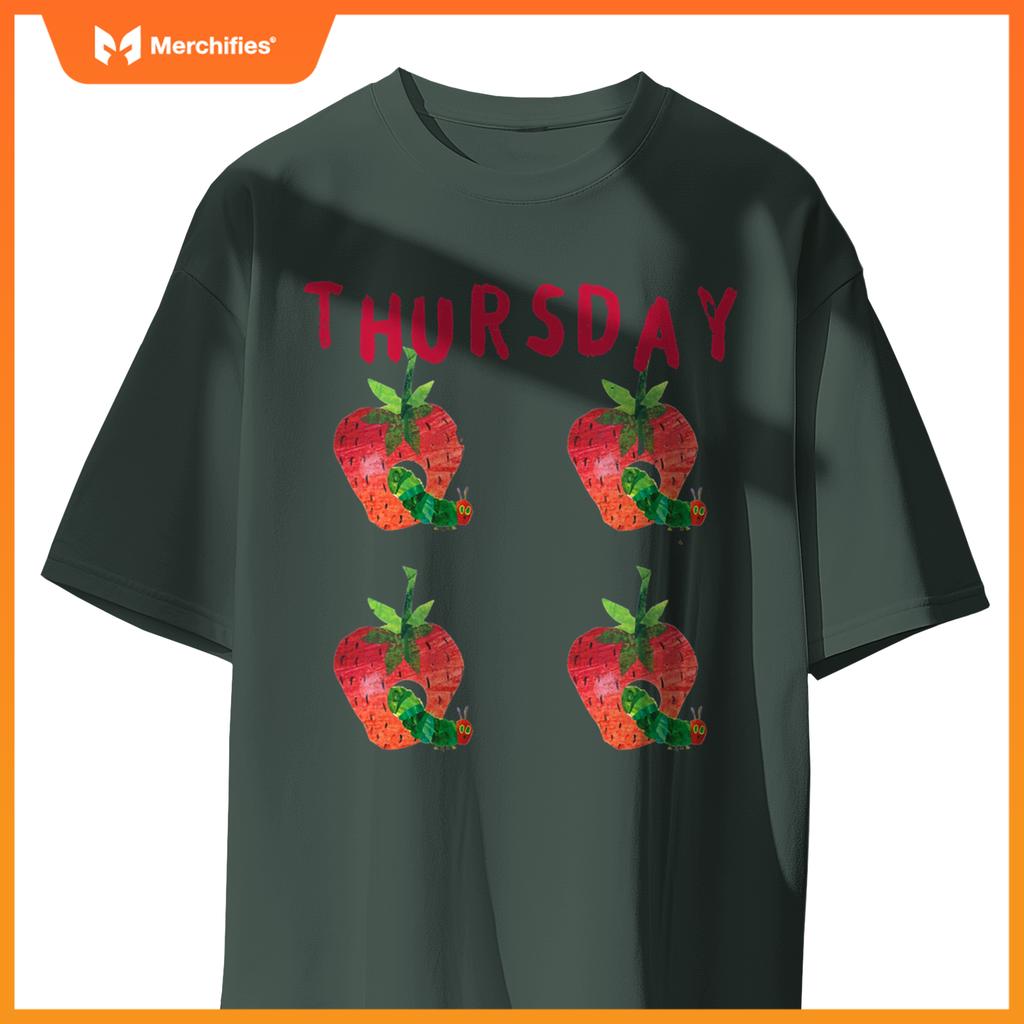 Hungry caterpillars thursday fruits kindergarten teacher