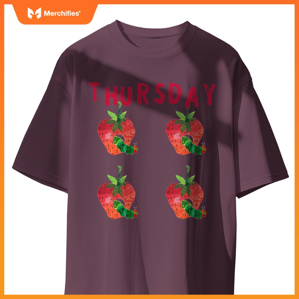 Hungry caterpillars thursday fruits kindergarten teacher