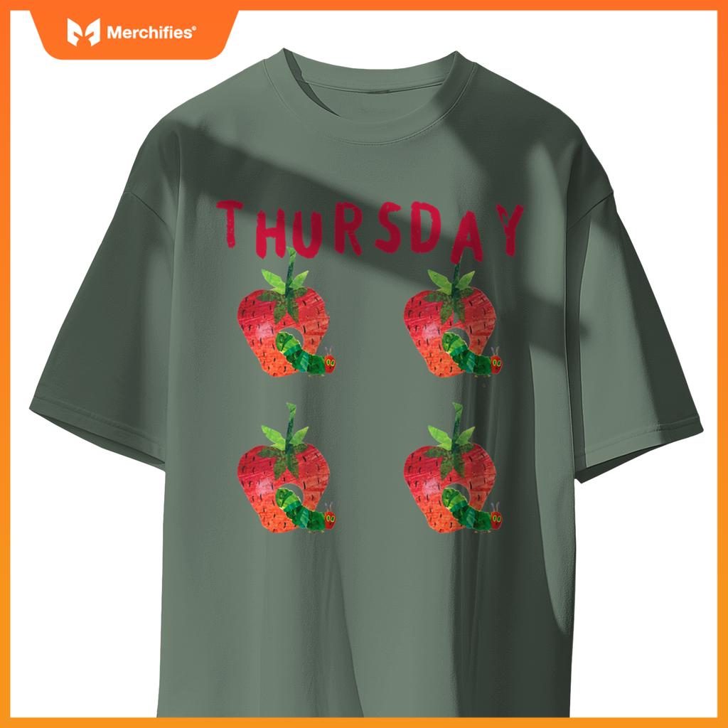 Hungry caterpillars thursday fruits kindergarten teacher