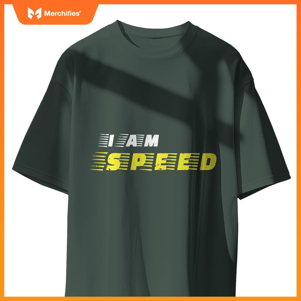 I Am Speed Car Racing Fast Person Movie Quote Kids Race  T-Shirt