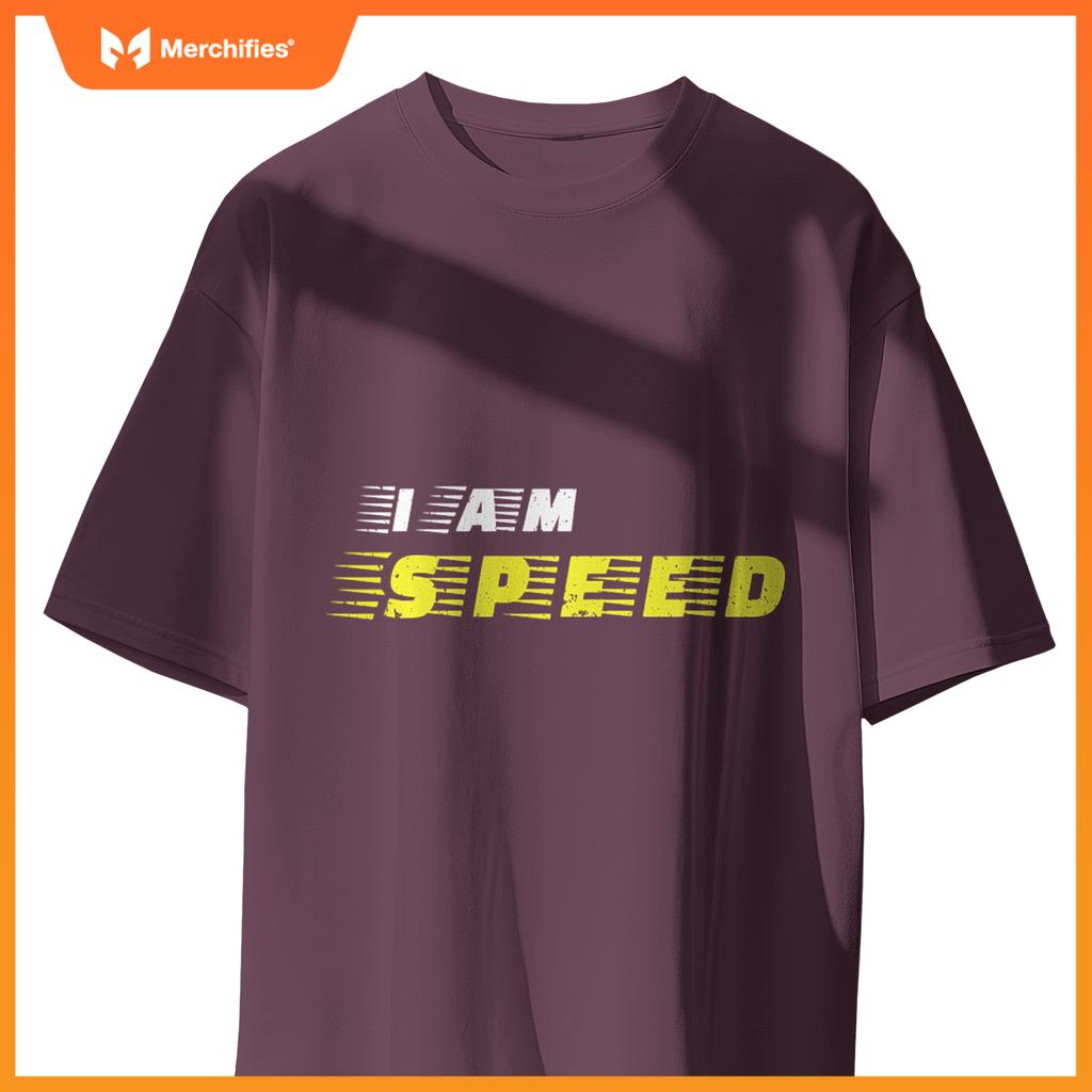 I Am Speed Car Racing Fast Person Movie Quote Kids Race  T-Shirt