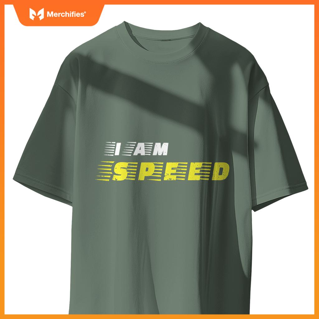 I Am Speed Car Racing Fast Person Movie Quote Kids Race  T-Shirt