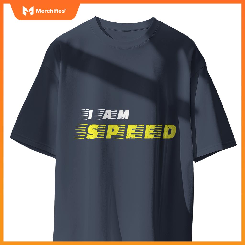 I Am Speed Car Racing Fast Person Movie Quote Kids Race  T-Shirt
