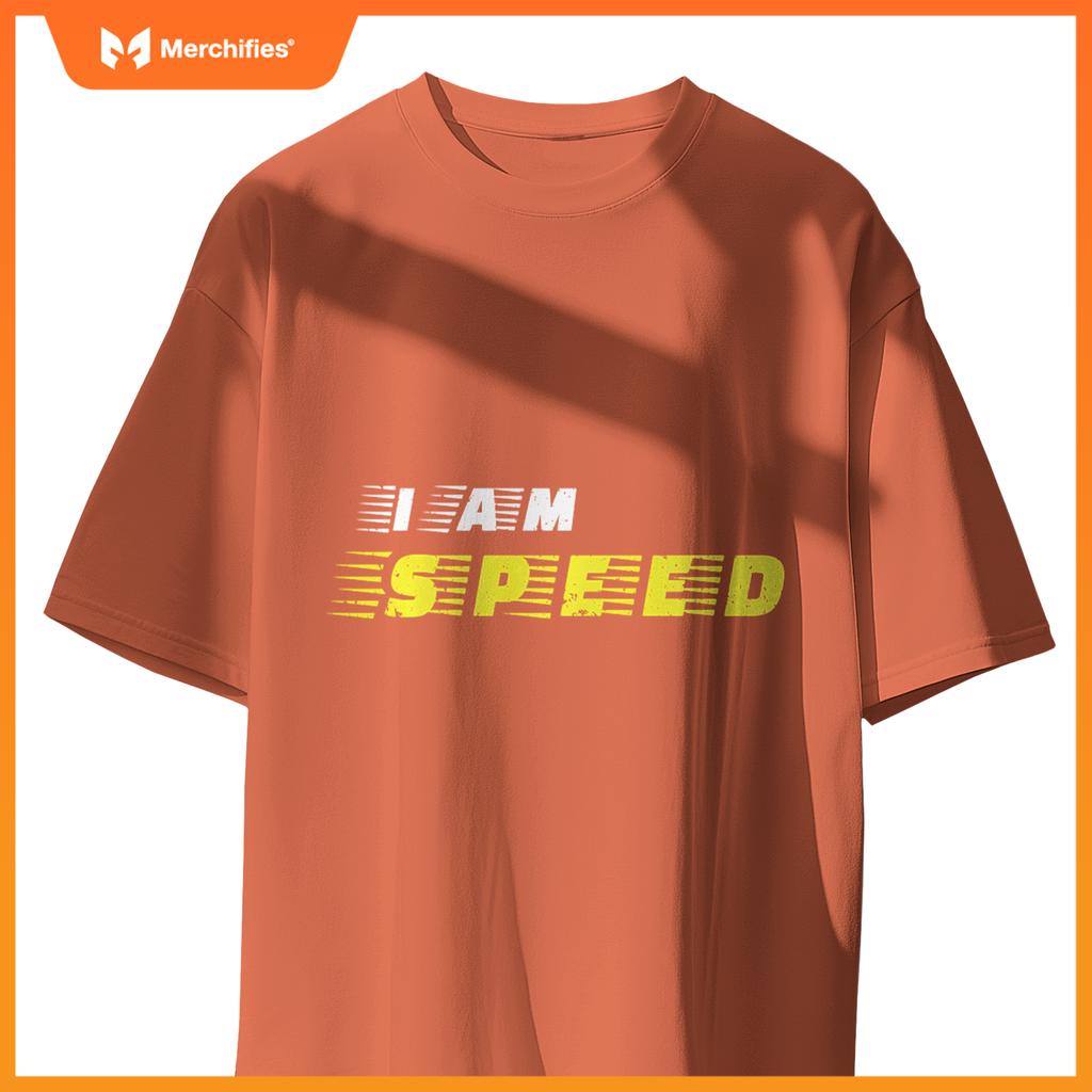 I Am Speed Car Racing Fast Person Movie Quote Kids Race  T-Shirt