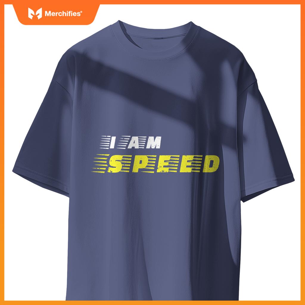 I Am Speed Car Racing Fast Person Movie Quote Kids Race  T-Shirt