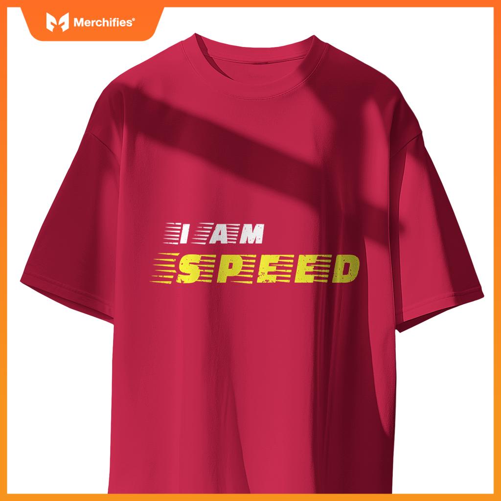 I Am Speed Car Racing Fast Person Movie Quote Kids Race  T-Shirt