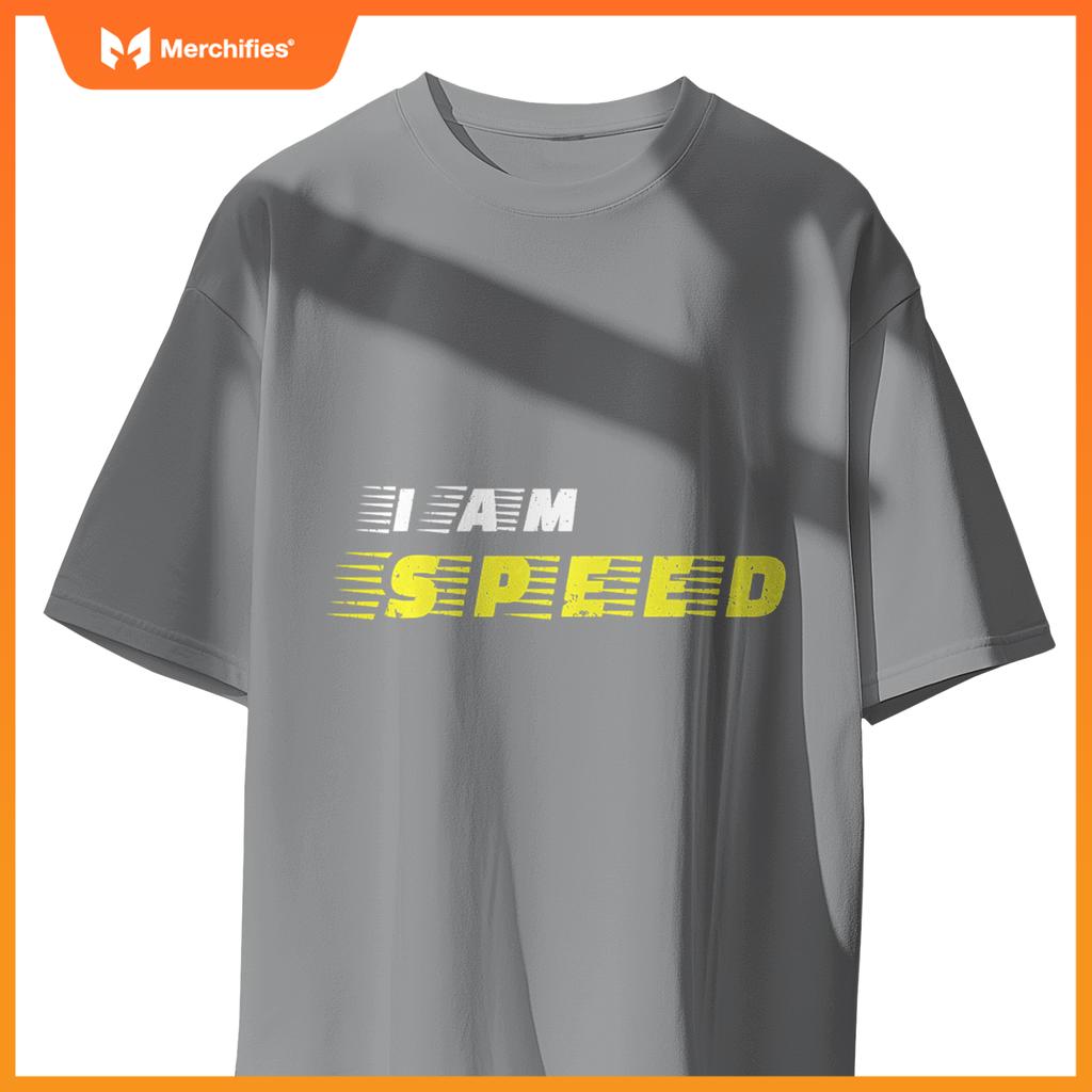 I Am Speed Car Racing Fast Person Movie Quote Kids Race  T-Shirt