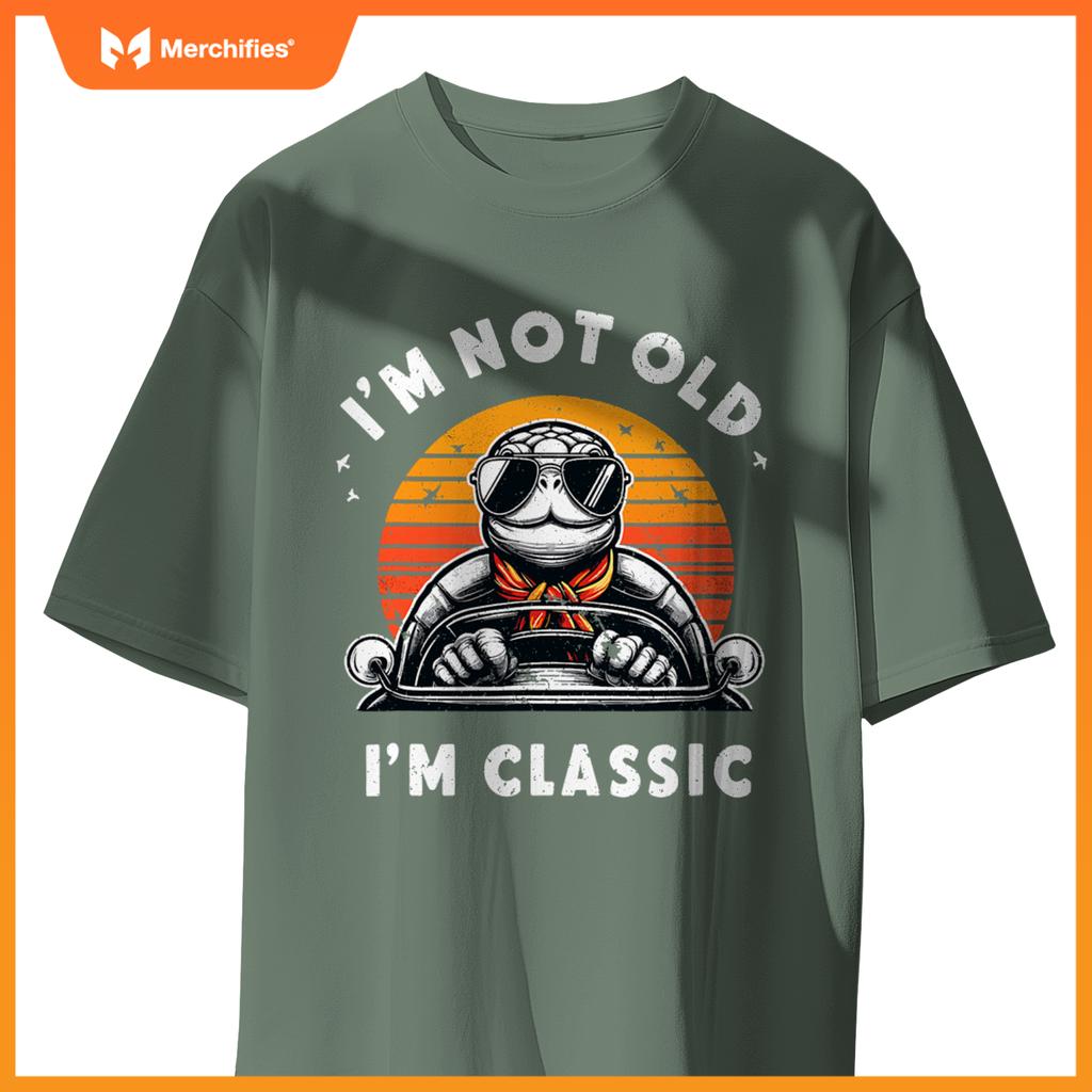 Im Not Old Im  Car Fun Convertible Turtle Tortoise T-Shirt