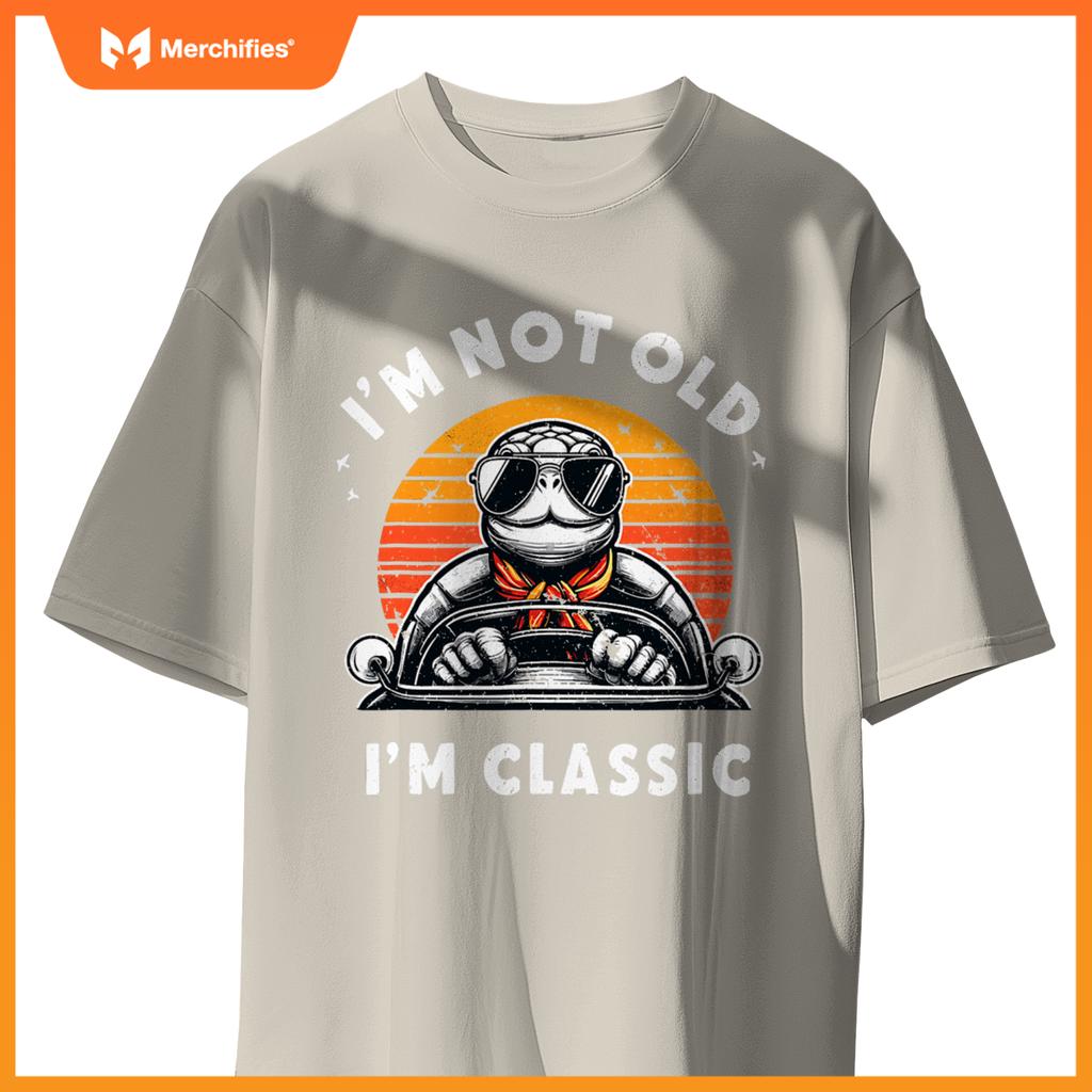 Im Not Old Im  Car Fun Convertible Turtle Tortoise T-Shirt