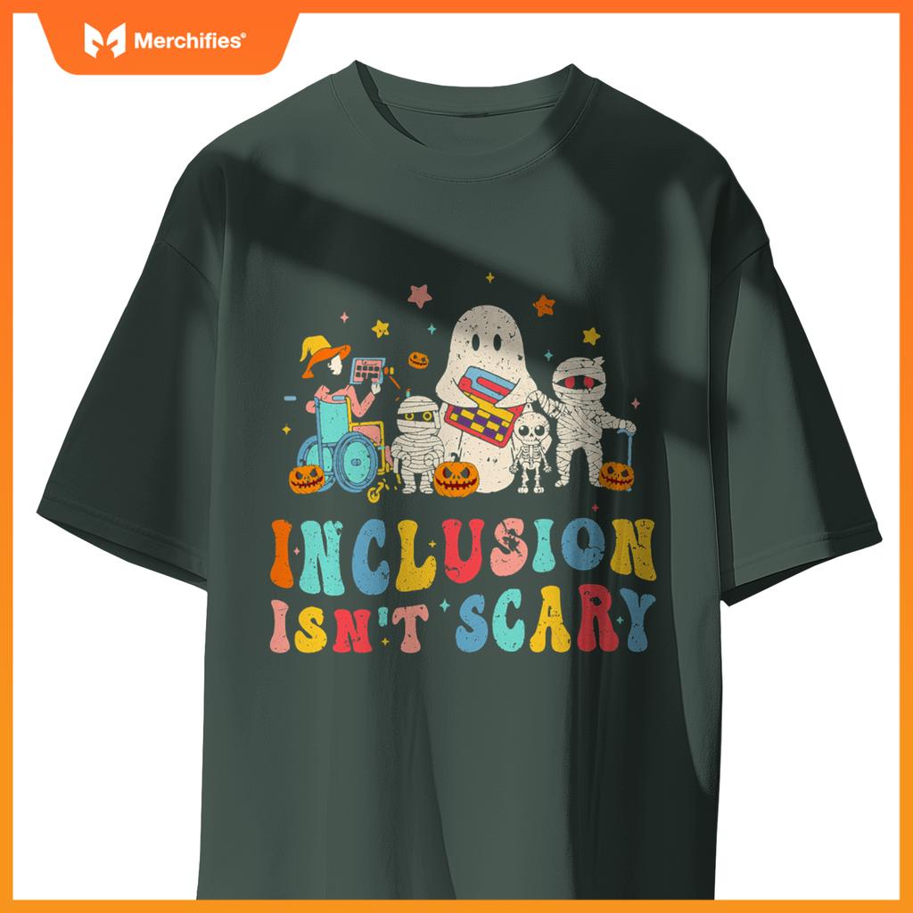 Inclusion isnt scary ghost mummy halloween slp sped teacher