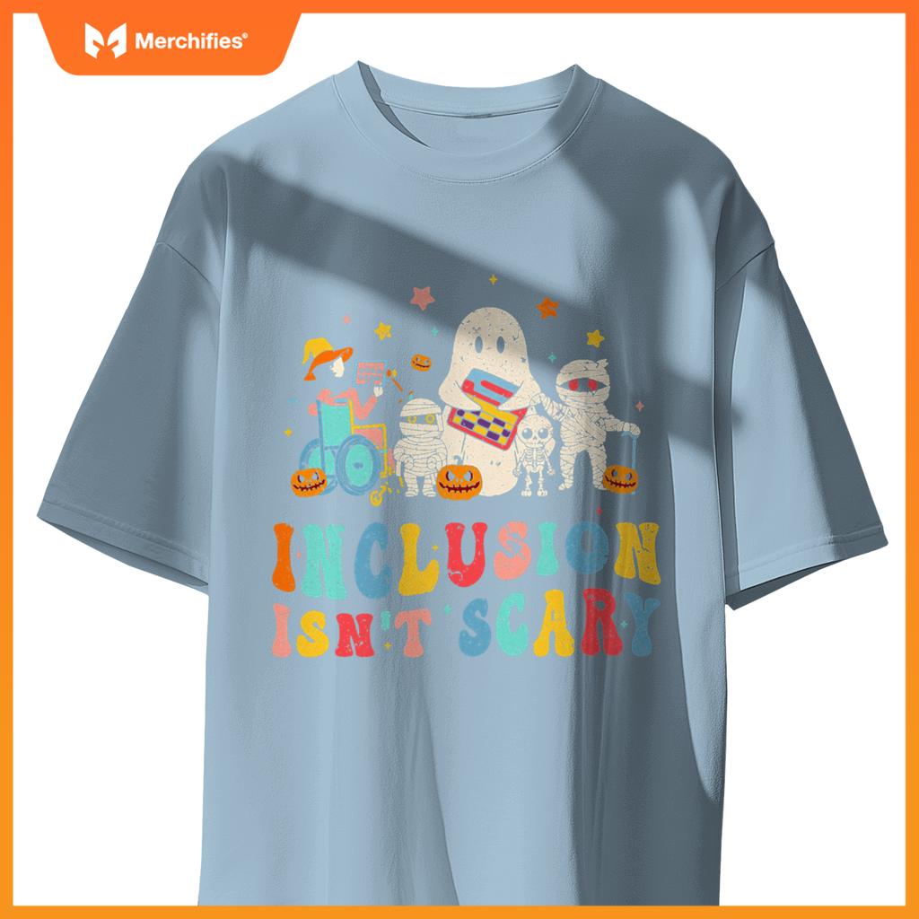 Inclusion isnt scary ghost mummy halloween slp sped teacher