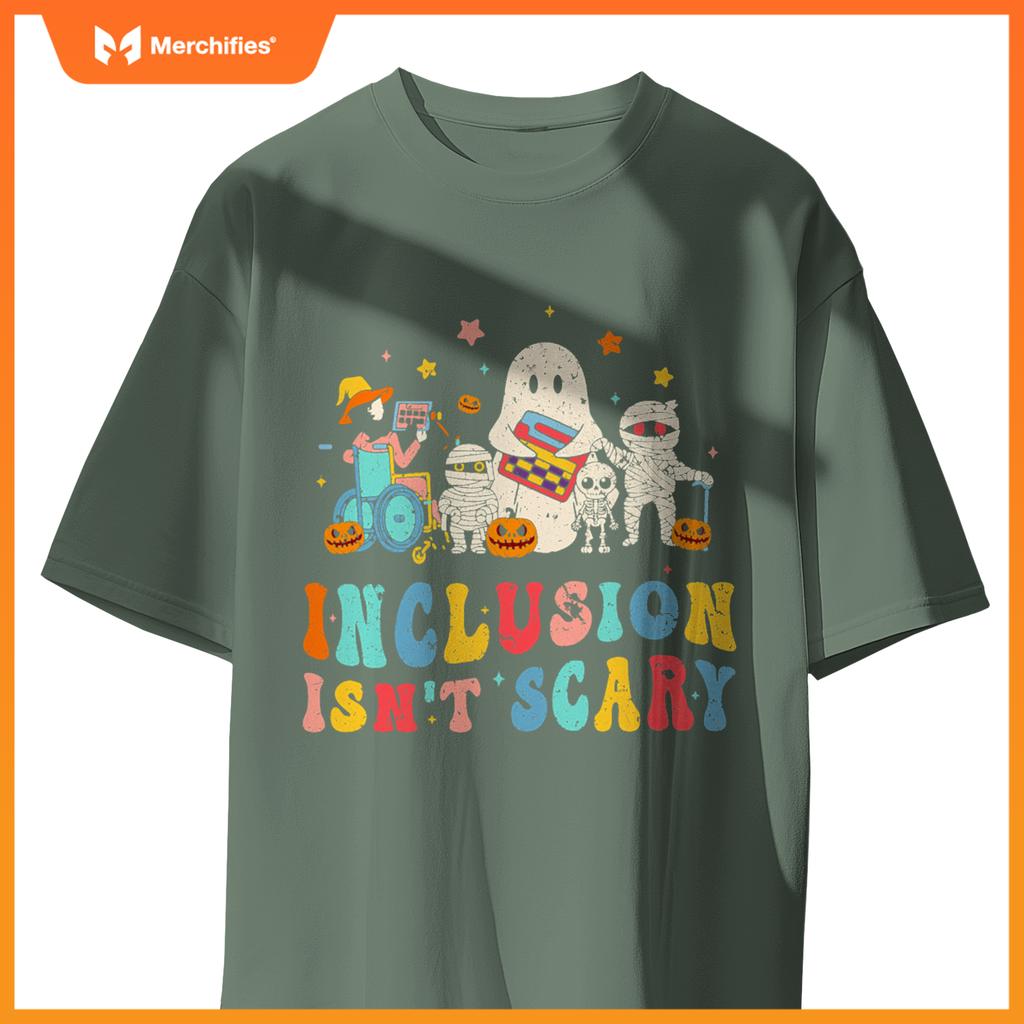 Inclusion isnt scary ghost mummy halloween slp sped teacher