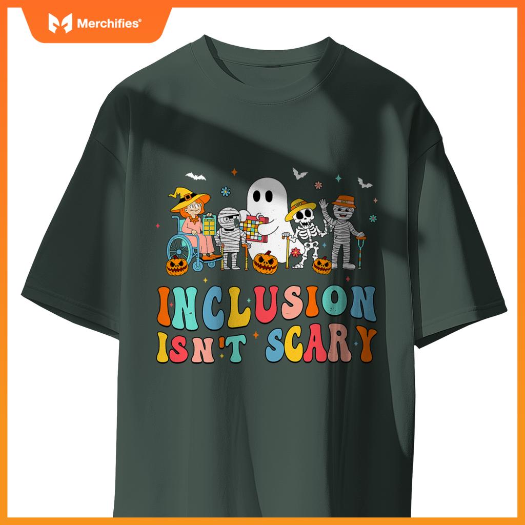 Inclusion isnt scary slp halloween sped teacher ghost mummy